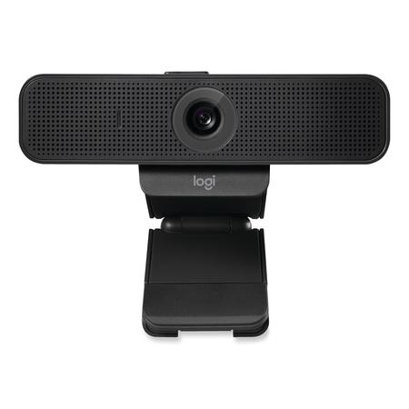 Logitech C925e Webcam, 1920 pixels x 1080 pixels, 2 Mpixels, Black 960-001075